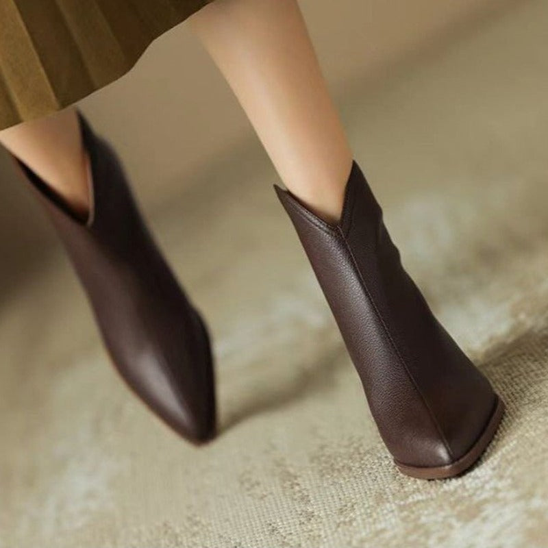 Adeline Leather Boots