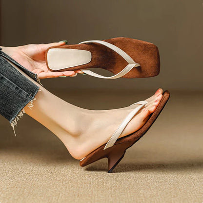 Clarisse Suede Heels