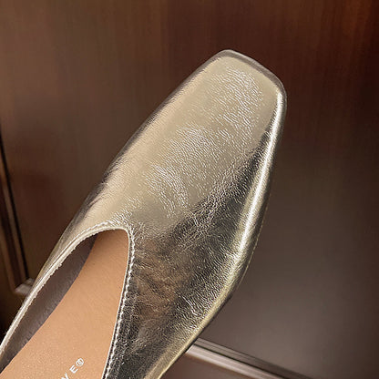 Vale Leather Flats
