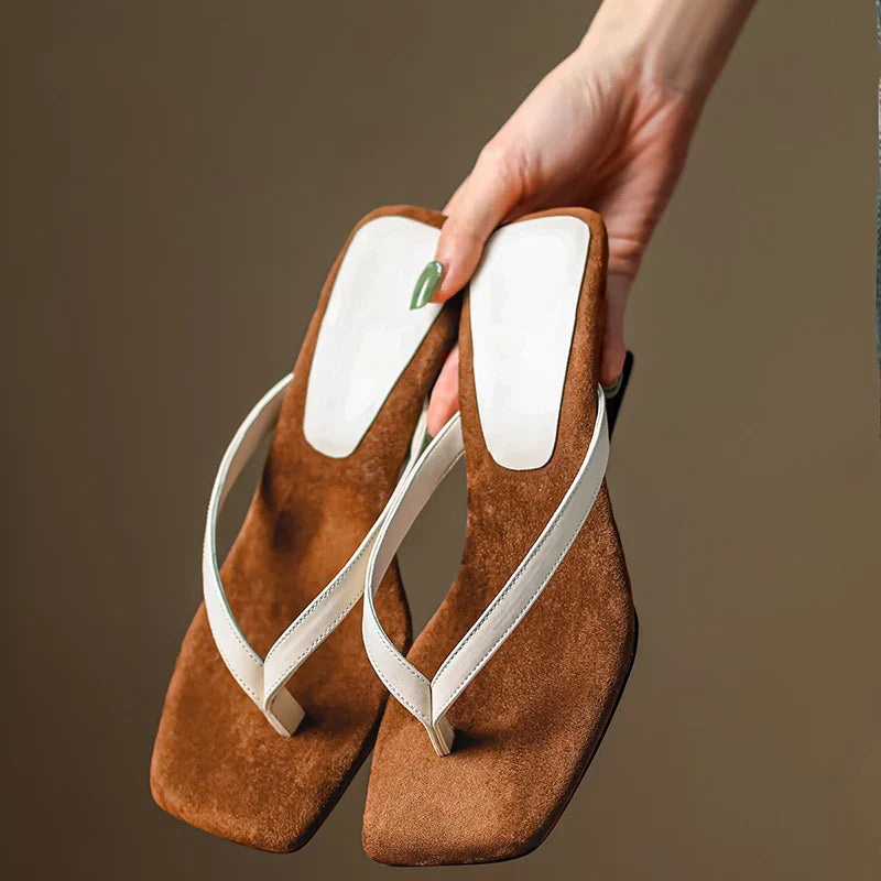 Clarisse Suede Heels