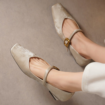 Dahlia Velvet Heels